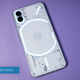 A photo of the back of the Nothing Phone